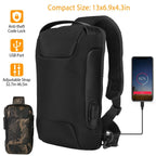 Men's Waterproof Anti-Theft Sling Backpack