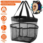 Mesh Shower Caddy Bag Organizer Storage Hanging Basket