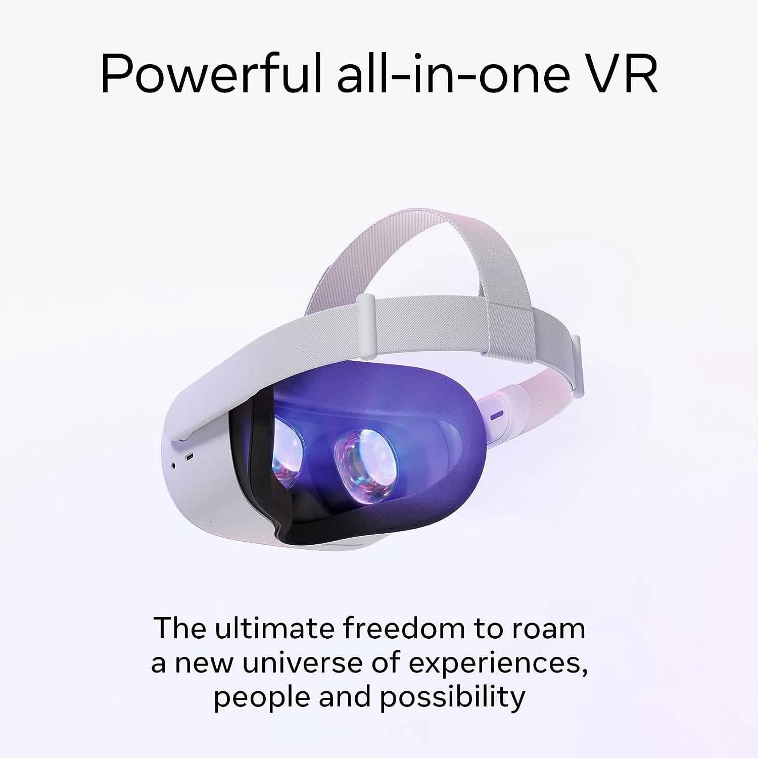 Meta Quest 2 — Advanced All-In-One Virtual Reality Headset  (Refurbished)