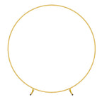 Metal Round Arch Reusable Backdrop Stand with Balloon Tools