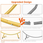 Metal Round Arch Reusable Backdrop Stand with Balloon Tools