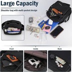 METROSAFE – Waterproof Men's Shoulder Bag with Anti-Theft Design