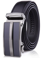 Microfiber Leather Ratchet Belt – No Holes, Custom Fit, 1.3" Strap