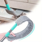 Microfiber Wet Dry Retractable Dusting Brush with Extension Rod