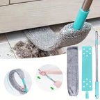 Microfiber Wet Dry Retractable Dusting Brush with Extension Rod