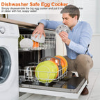 Microwave Egg Broiler Cooker Up to 4 Eggs