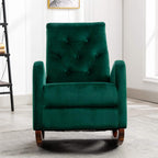 Mid-Century Modern Nursery Rocking Chair Armchair