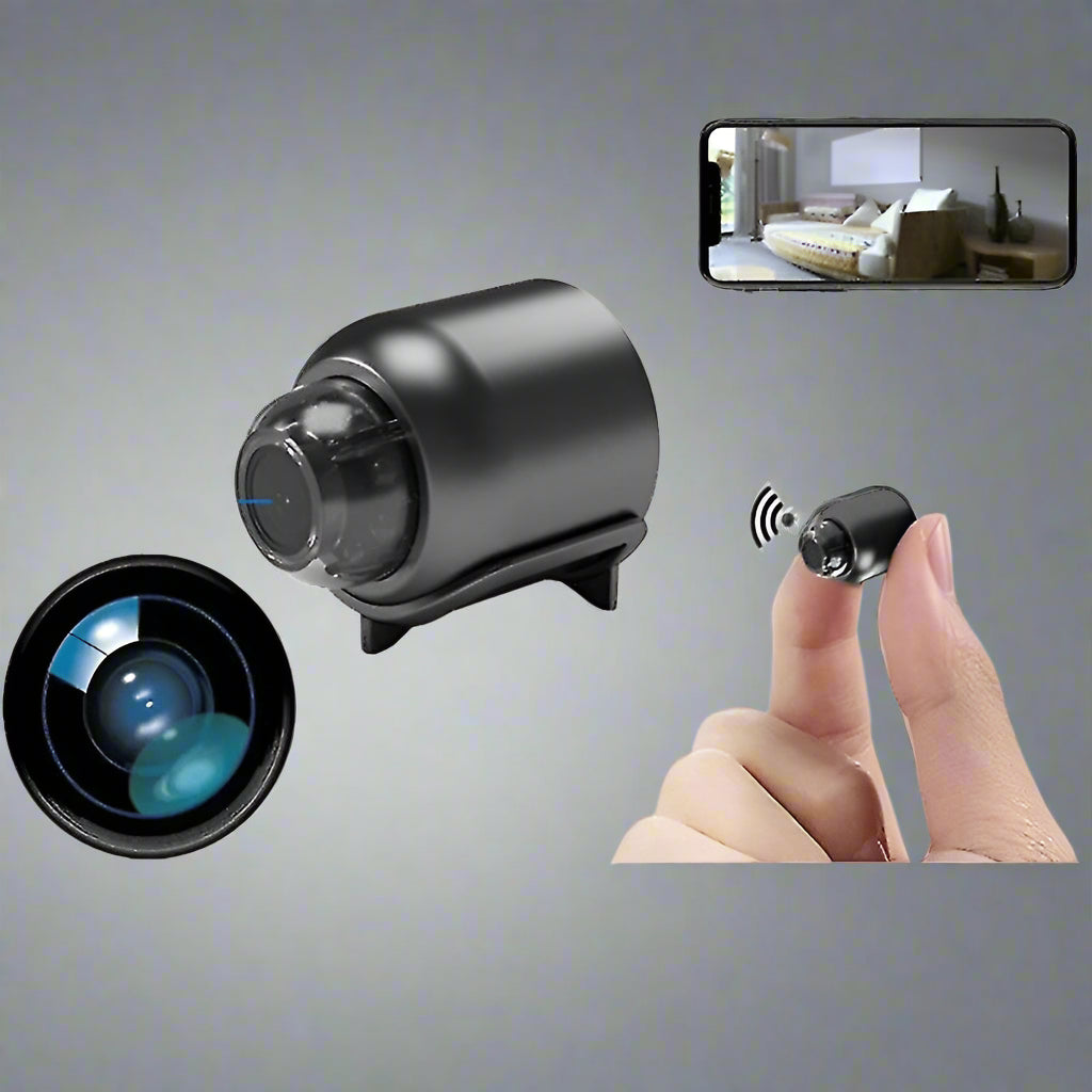 Compact HD Wireless Surveillance Camera