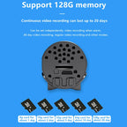 Compact HD Wireless Surveillance Camera