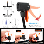 Mini Bike Foot Pump Portable Bicycle Tire Inflator
