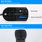Mini Bike Foot Pump Portable Bicycle Tire Inflator