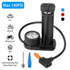 Mini Bike Foot Pump Portable Bicycle Tire Inflator