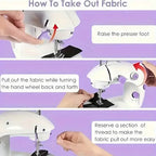 Mini Electric Home Sewing Machine