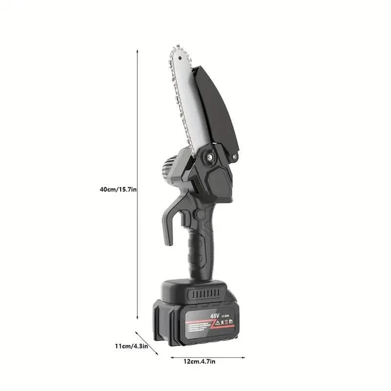 Mini Handheld Chain Saw - Band Saw with Premium Splash Protection, Safety Lock