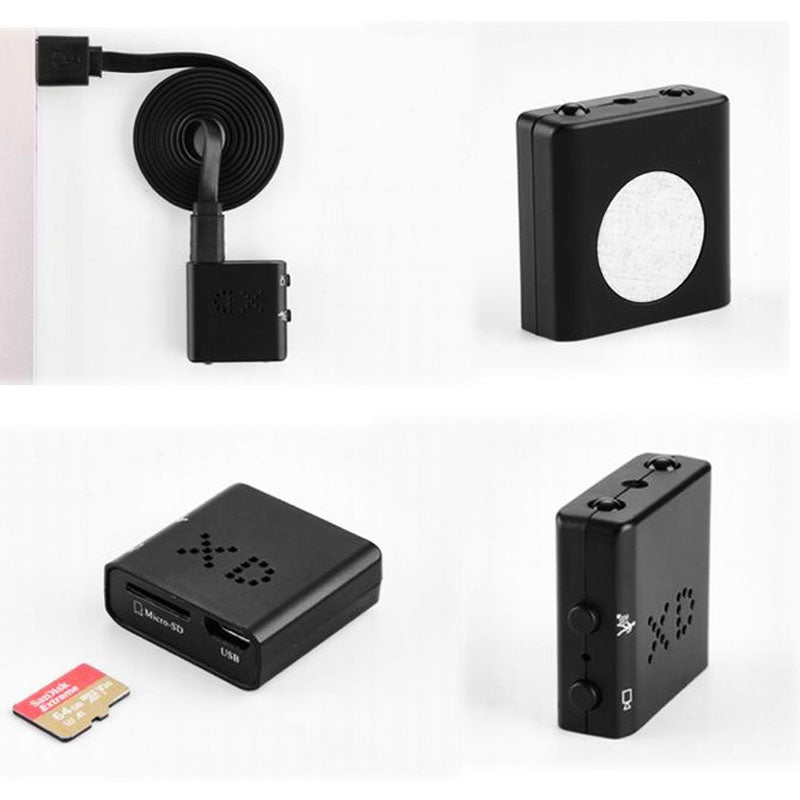 Mini HD Spy Camera with Built In Audio 1080P Night Vision