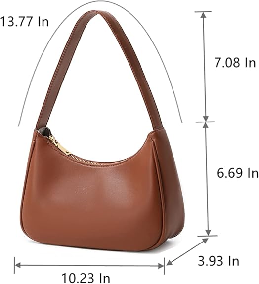 Sabrina Zippered Mini Shoulder Bag