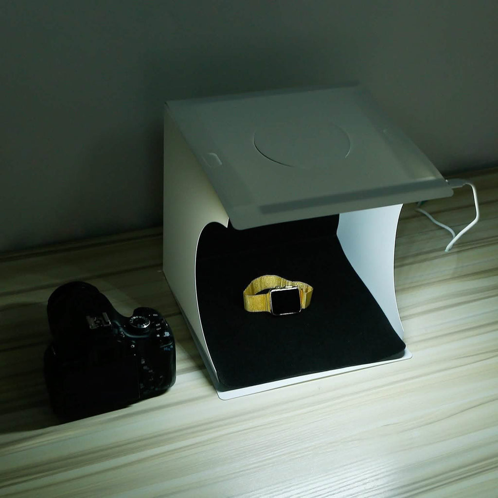 Mini Photo Studio Box Photography with 6 Color Backdrops