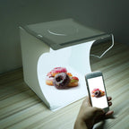Mini Photo Studio Box Photography with 6 Color Backdrops