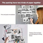 Mini Pocket Wireless BT Thermal Inkless Printer for Smartphones