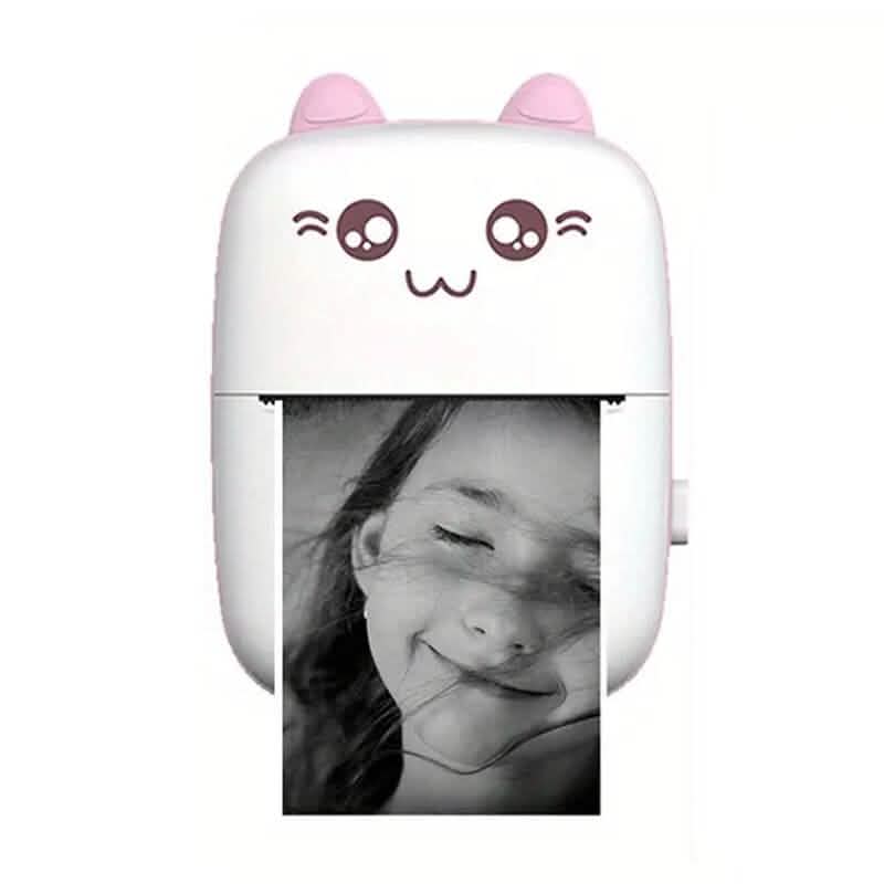 Mini Pocket Wireless BT Thermal Inkless Printer for Smartphones