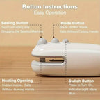 Mini Portable Sealer with Magnetic Suction