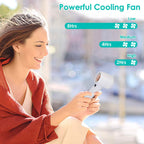 Mini Portable USB Rechargeable Handheld Cooling Fan