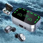 Mini Wireless Earbuds with Digital Display - True Wireless Stereo Earphones