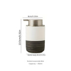 Ceramic Soap Dispenser with Matte Finish