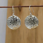Minimalist Concave and Convex Small Round Earrings