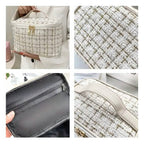 Minimalist Portable Makeup Zipper Handbag