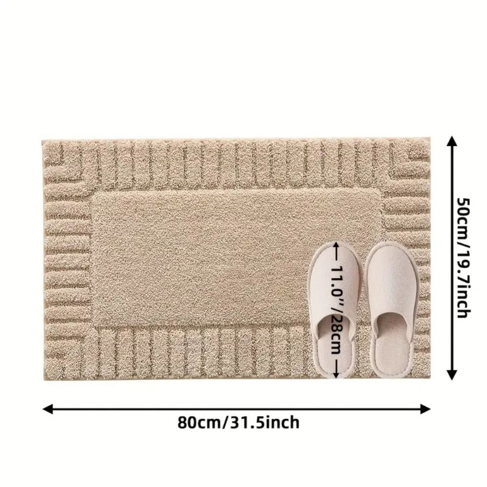Modern Stripe Bath Rug Mat