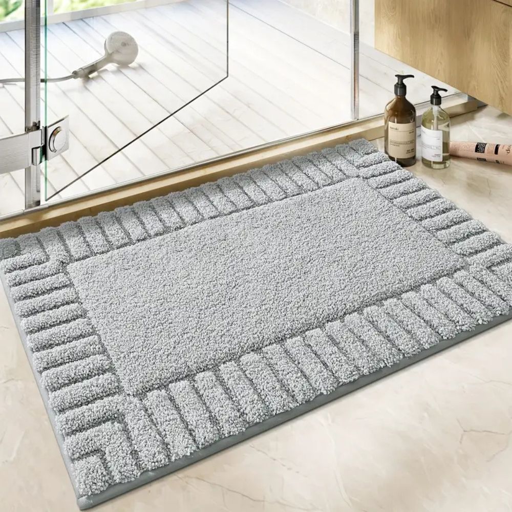 Modern Stripe Bath Rug Mat
