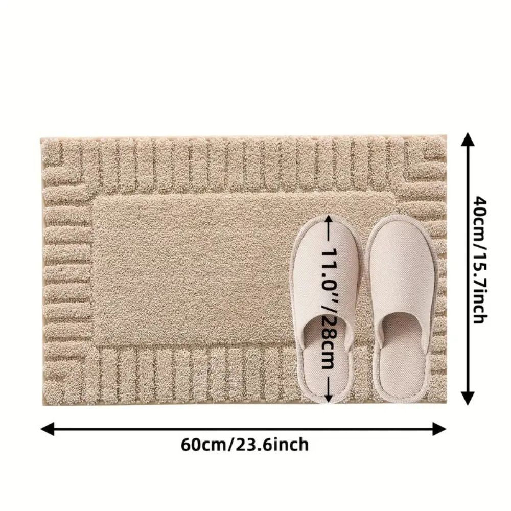 Modern Stripe Bath Rug Mat