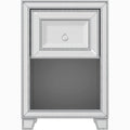 Mirrored Accent Bedside Coffee Table