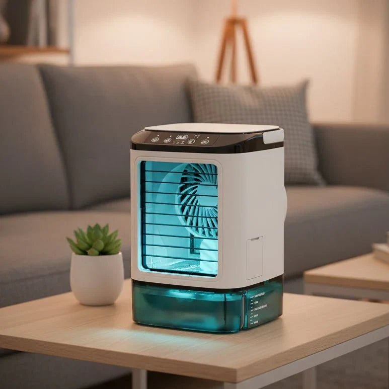 MISTHAVEN – Portable Cooling Fan with Refreshing Spray Function