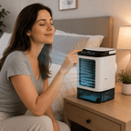 MISTHAVEN – Portable Cooling Fan with Refreshing Spray Function