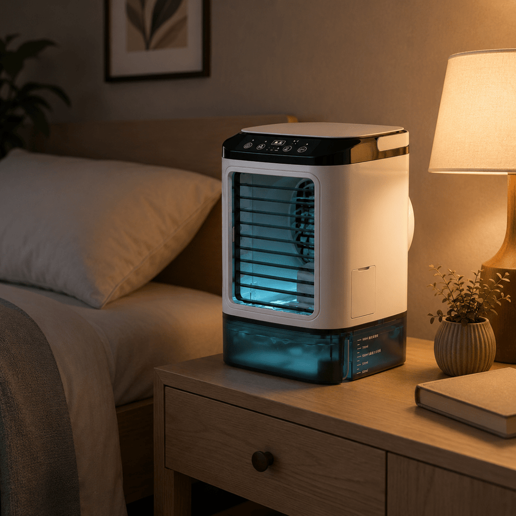 MISTHAVEN – Portable Cooling Fan with Refreshing Spray Function