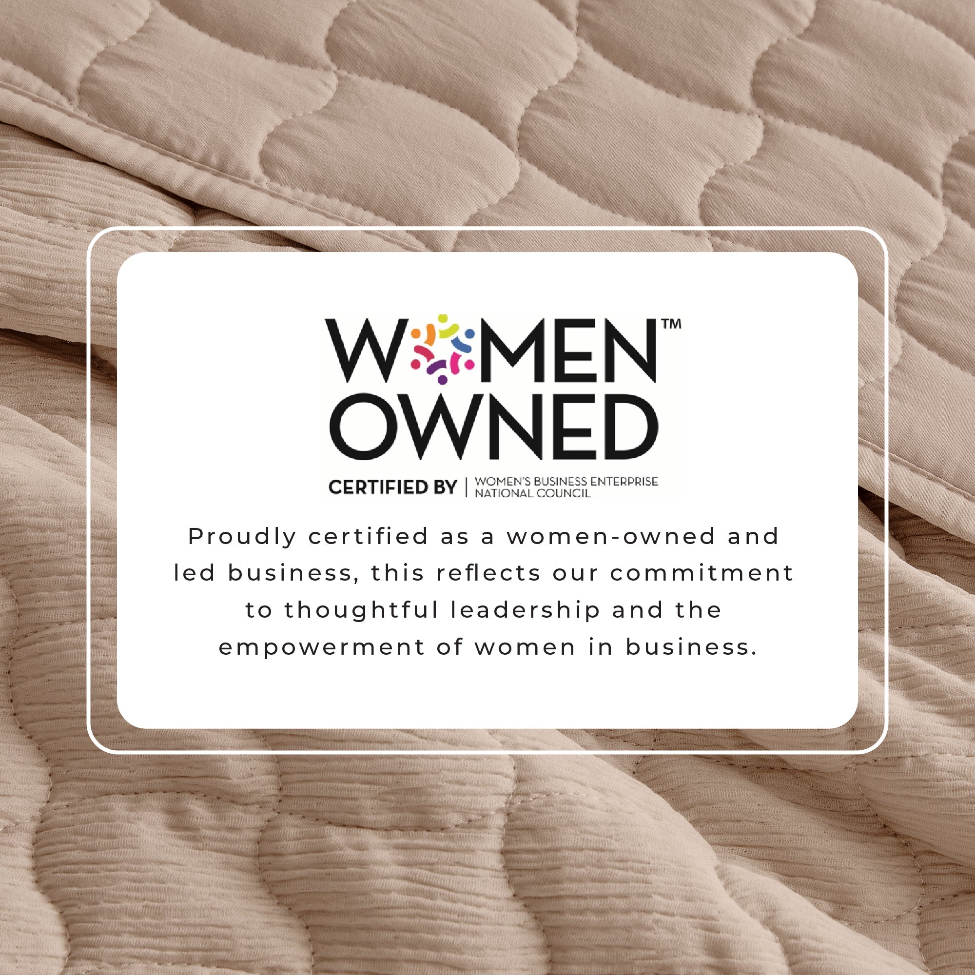 Gauze-Inspired Texture Quilt Set - Wave Stitch Collection