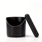 Sleek Espresso Puck Bin for Coffee Grounds