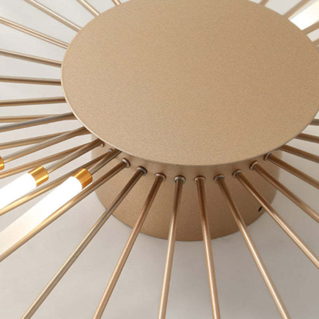 Contemporary Large LED Fixture for Spacious Rooms