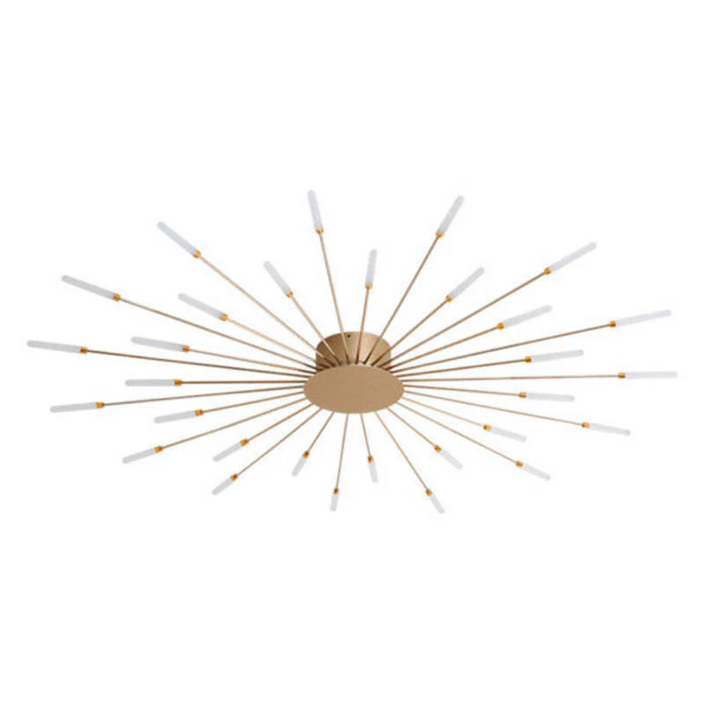 Contemporary Large LED Fixture for Spacious Rooms