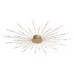 Contemporary Large LED Fixture for Spacious Rooms