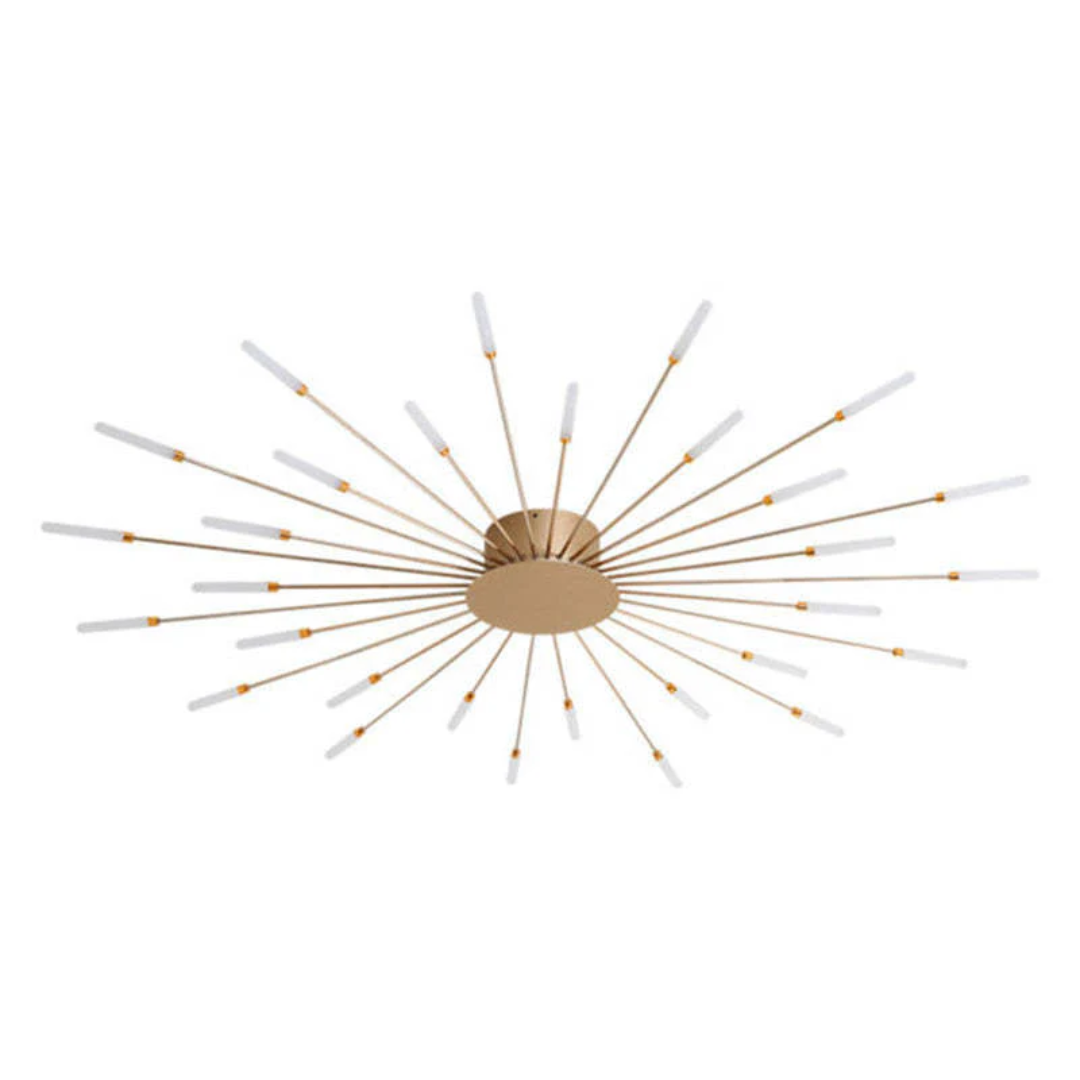 Contemporary Large LED Fixture for Spacious Rooms