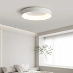 Round Nordic-Style LED Flush Mount Ceiling Light