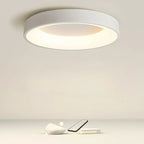 Round Nordic-Style LED Flush Mount Ceiling Light