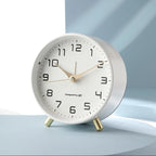 Quiet Desktop Clock - Modern Nordic Style