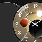 Modern Wall Clock Decorative Design Home Accent Piece