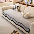 Decorative Wave Sofa Protector - Non-Slip Furniture Cover