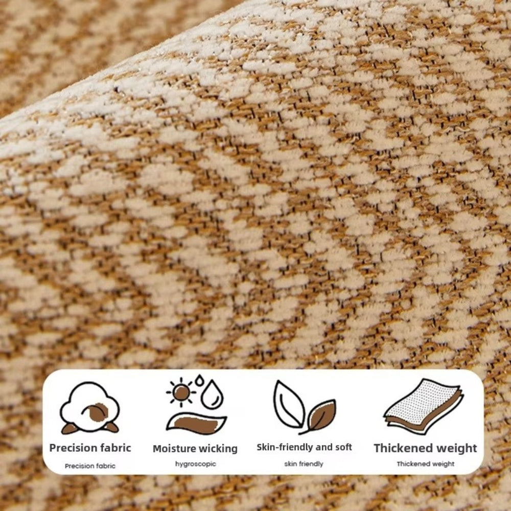 Decorative Wave Sofa Protector - Non-Slip Furniture Cover
