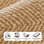 Decorative Wave Sofa Protector - Non-Slip Furniture Cover